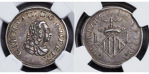 1 Real Spanien Argent 