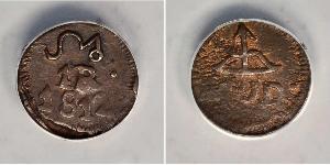 1 Real Vicereame della Nuova Spagna (1519 - 1821) Argento 