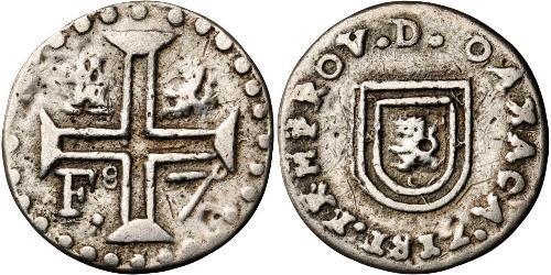 1 Real Vicereame della Nuova Spagna (1519 - 1821) Argento 