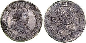 1 Real Provincias Unidas de los Países Bajos (1581 - 1795) Plata Robert Dudley, 1st Earl of Leicester (1532 - 1588)