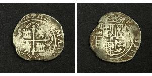 1 Real Virreinato de Nueva España (1519 - 1821) Plata Felipe II de España (1527-1598)