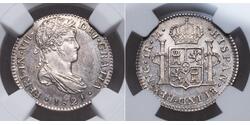 1 Real Guatemala Silber Ferdinand VII. von Spanien (1784-1833)