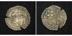 1 Real Spanien Silber 