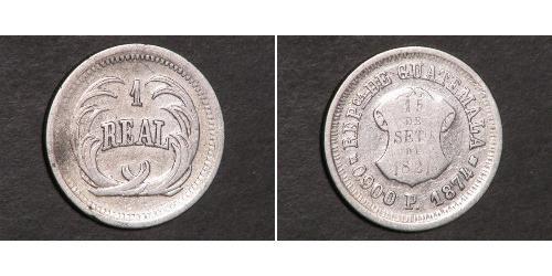 1 Real Guatemala Silver 