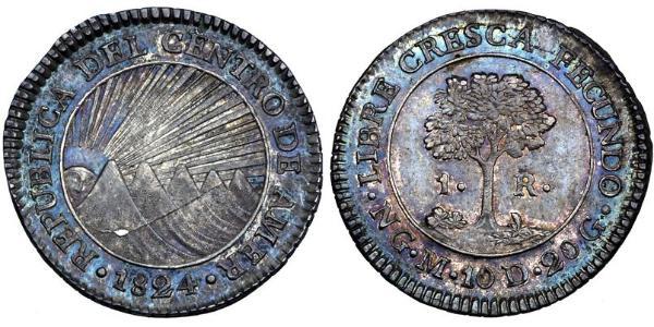 1 Real Guatemala Silver 
