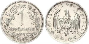 1 Reichsmark Третий рейх (1933-1945) Никель 