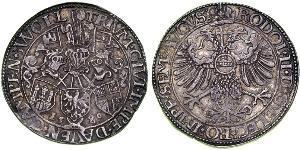 1 Rijksdaalder 荷蘭共和國 (1581 - 1795) 銀 鲁道夫二世 (神圣罗马帝国) (1552 - 1612)