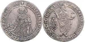 1 Riksdaler Suède Argent 