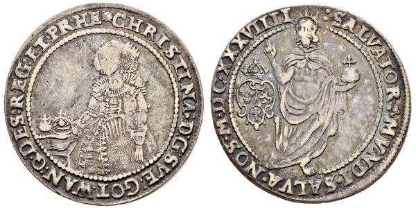 1 Riksdaler Sweden Silver 