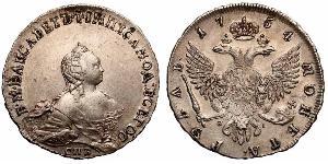 1 Rouble Empire russe (1720-1917) Argent Ielizaveta I Petrovna  (1709-1762)