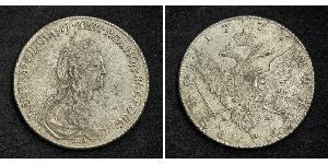 1 Rouble Empire russe (1720-1917) Argent Catherine II (1729-1796)