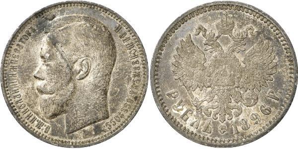 1 Rouble Empire russe (1720-1917) Argent Nicolas II (1868-1918)