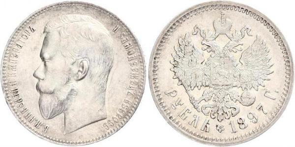 1 Rouble Empire russe (1720-1917) Argent Nicolas II (1868-1918)