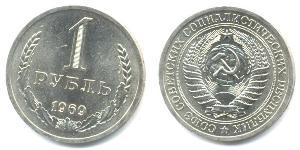 1 Rouble Unione Sovietica (1922 - 1991)  
