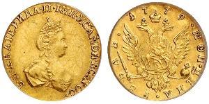 1 Rubel Russisches Reich (1720-1917) Gold Katharina II (1729-1796)