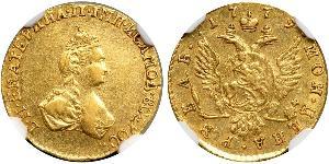 1 Rubel Russisches Reich (1720-1917) Gold Katharina II (1729-1796)