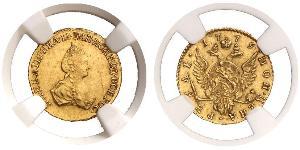 1 Rubel Russisches Reich (1720-1917) Gold Katharina II (1729-1796)