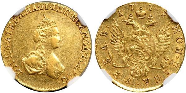 1 Rubel Russisches Reich (1720-1917) Gold Katharina II (1729-1796)