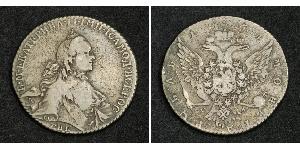 1 Rubel Russisches Reich (1720-1917) Silber Katharina II (1729-1796)