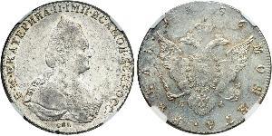 1 Rubel Russisches Reich (1720-1917) Silber Katharina II (1729-1796)