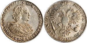 1 Rubel Russisches Reich (1720-1917) Silber Peter der Große(1672-1725)