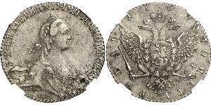 1 Rubel Russisches Reich (1720-1917) Silber Katharina II (1729-1796)