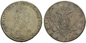 1 Rubel Russisches Reich (1720-1917) Silber Katharina II (1729-1796)