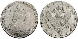 1 Rubel Russisches Reich (1720-1917) Silber Katharina II (1729-1796)