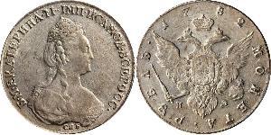 1 Rubel Russisches Reich (1720-1917) Silber Katharina II (1729-1796)