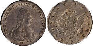 1 Rubel Russisches Reich (1720-1917) Silber Katharina II (1729-1796)