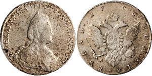 1 Rubel Russisches Reich (1720-1917) Silber Katharina II (1729-1796)