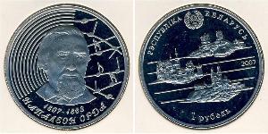 1 Ruble 白俄罗斯  