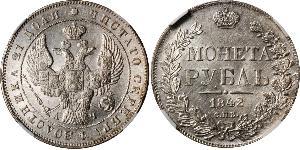1 Rublo Impero russo (1720-1917) Argento Nicola I (1796-1855)