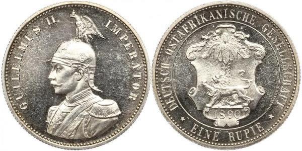 1 Rupee Afrique orientale allemande (1885-1919) Argent 