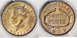1 Rupee Seychelles Argent 