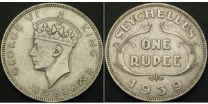 1 Rupee Seychelles Argent 