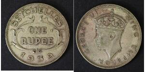 1 Rupee Seychelles Argent 