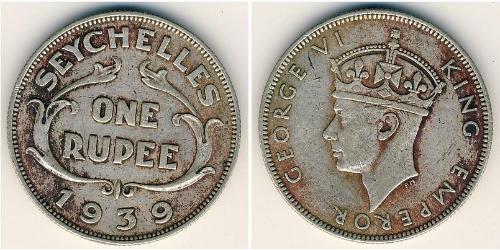 1 Rupee Seychelles Argent 