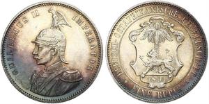 1 Rupee Africa Orientale Tedesca (1885-1919) Argento 