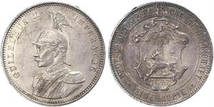 1 Rupee Africa Orientale Tedesca (1885-1919) Argento 