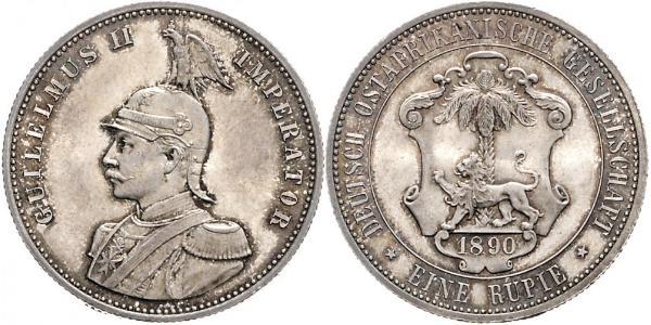 1 Rupee Africa Orientale Tedesca (1885-1919) Argento 