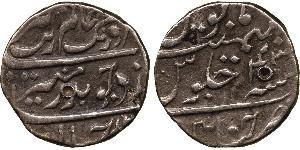 1 Rupee Compagnia Inglese delle Indie Orientali (1757-1858) / India Argento 