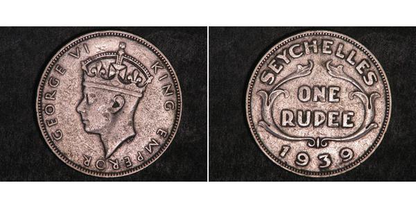 1 Rupee Seychelles Argento 