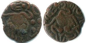 1 Rupee Sri Lanka/Ceylon Copper 