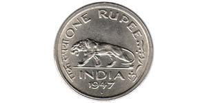 1 Rupee Britisch-Indien (1858-1947) Nickel Georg VI (1895-1952)