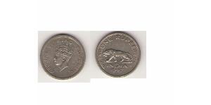 1 Rupee British Raj (1858-1947) Nickel George VI (1895-1952)