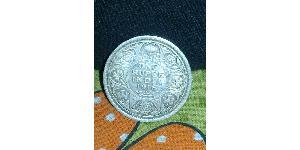 1 Rupee Britisch-Indien (1858-1947) Silber George V (1865-1936)