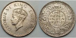 1 Rupee Britisch-Indien (1858-1947) Silber 