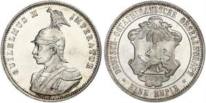 1 Rupee Deutsch-Ostafrika (1885-1919) Silber 