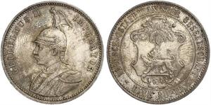 1 Rupee Deutsch-Ostafrika (1885-1919) Silber 